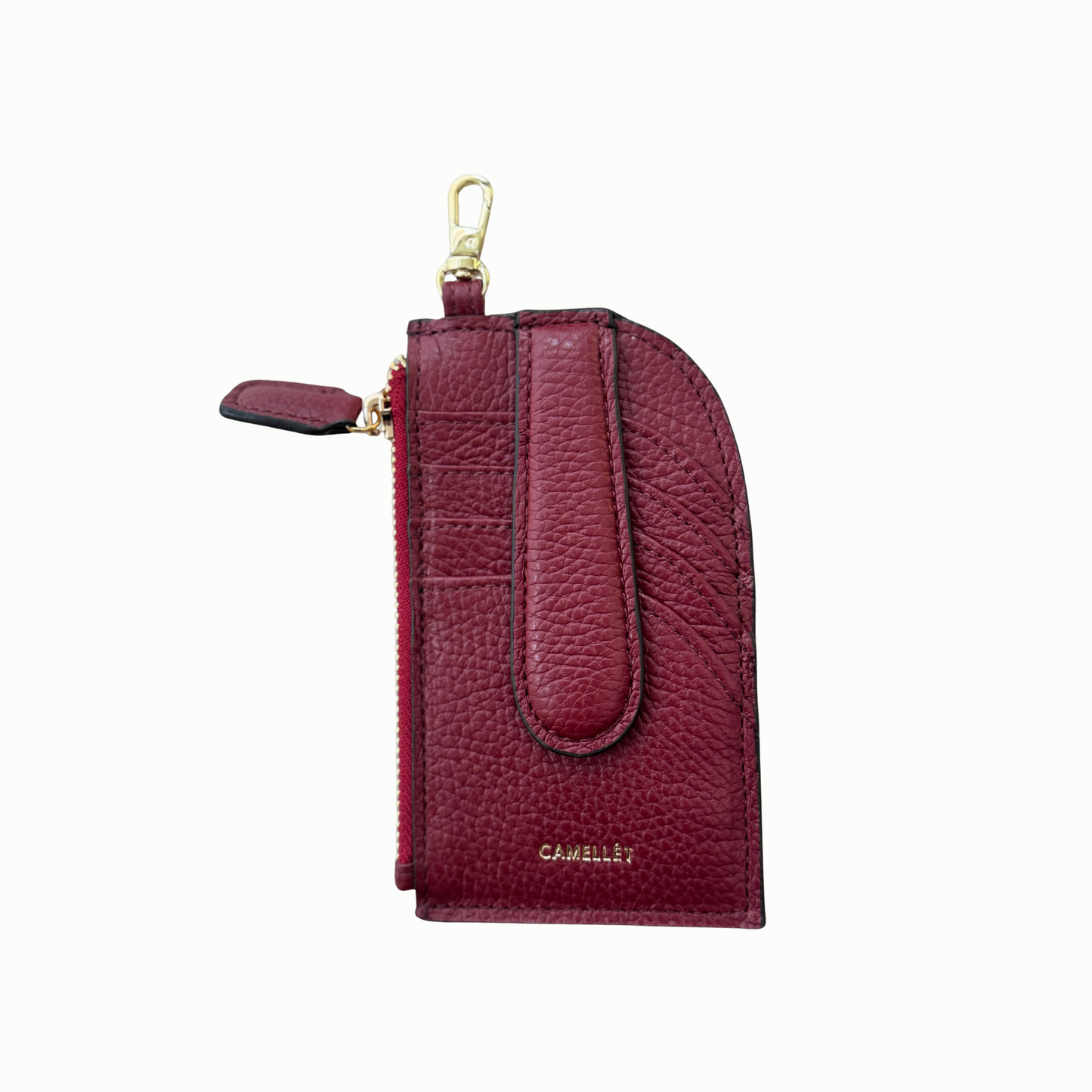 TARJETERO rojo cereza