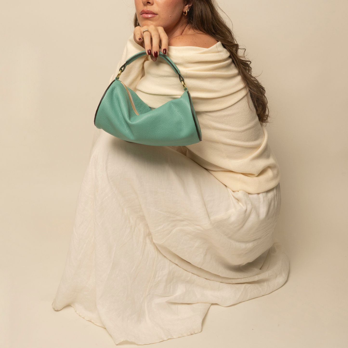 LETTI MEDIUM verde esmeralda