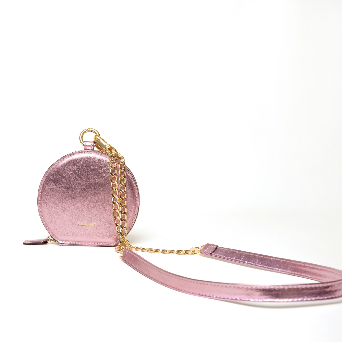 SCOOP LARGE rosado brillante