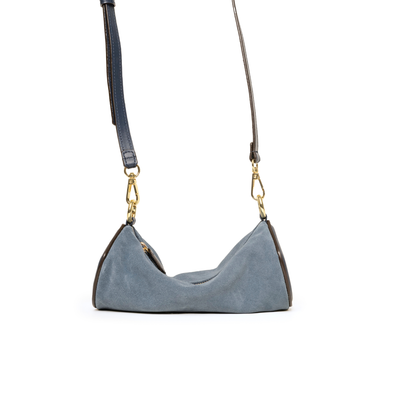 LETTI MINI navy blue gamuza