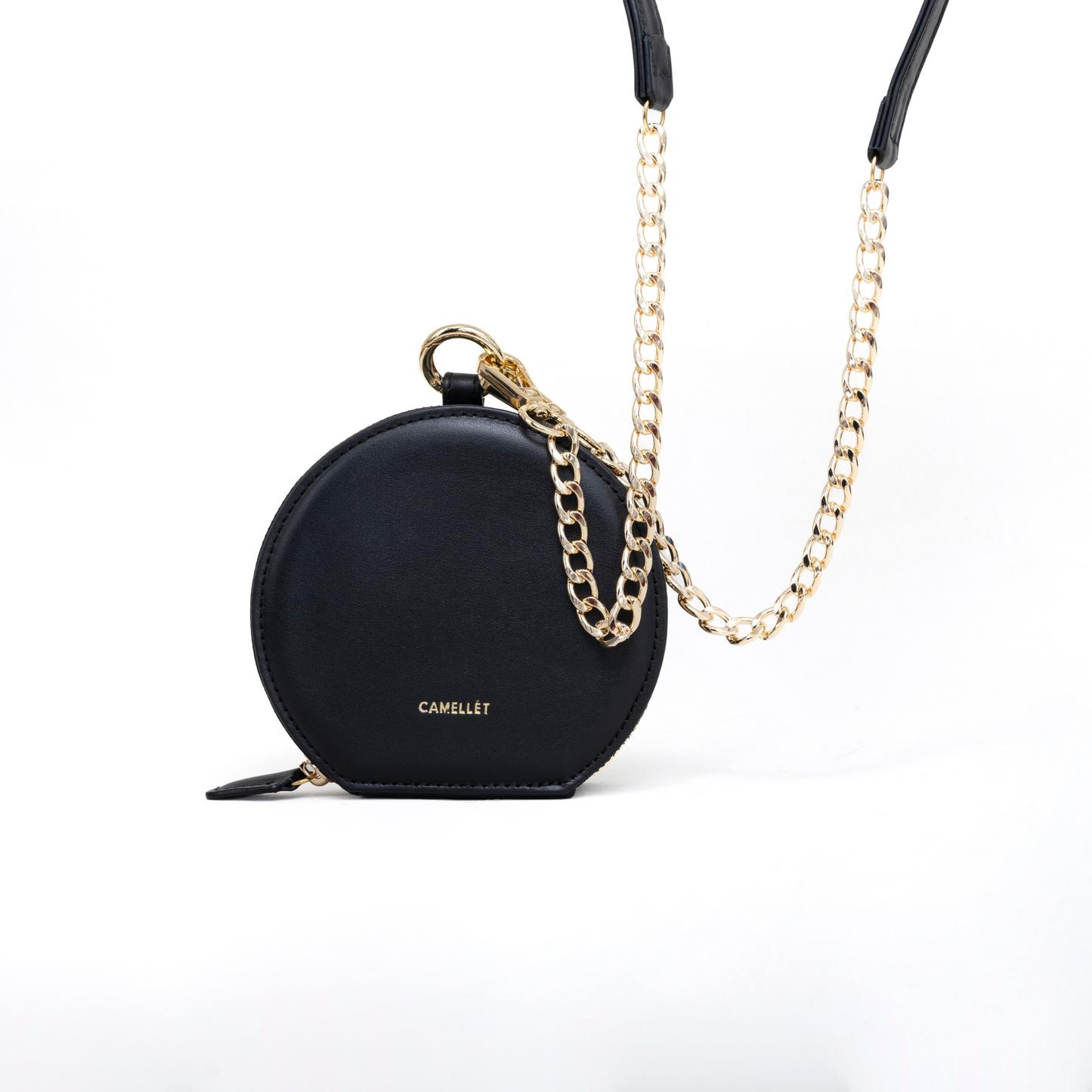 SCOOP LARGE Negro liso