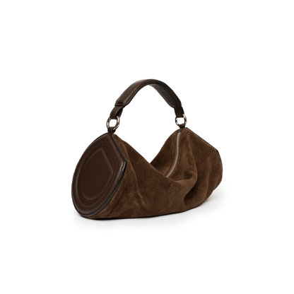 LETTI MEDIUM chocolate gamuza