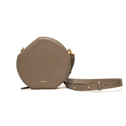 EMA CLUTCH Taupe liso