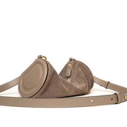 LETTI MEDIUM taupe gamuza