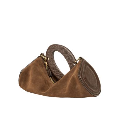 LETTI SMALL gamuza chocolate