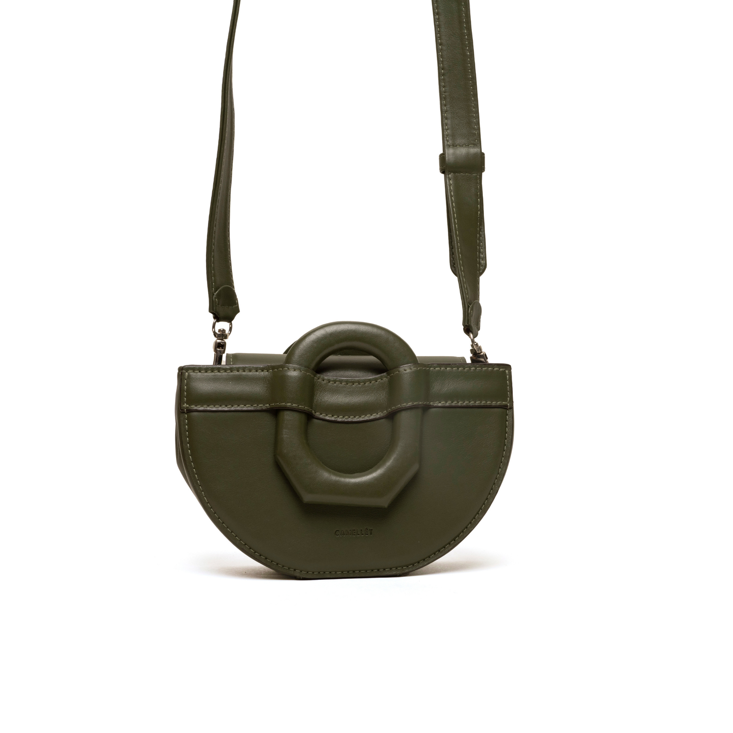 FIORI Small verde oliva liso