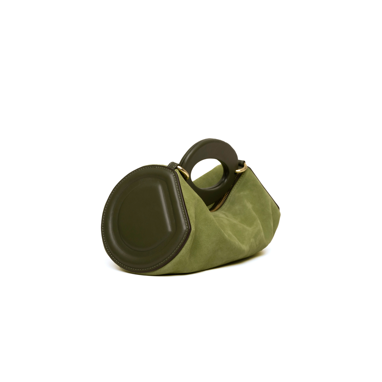 LETTI MEDIUM verde gamuza