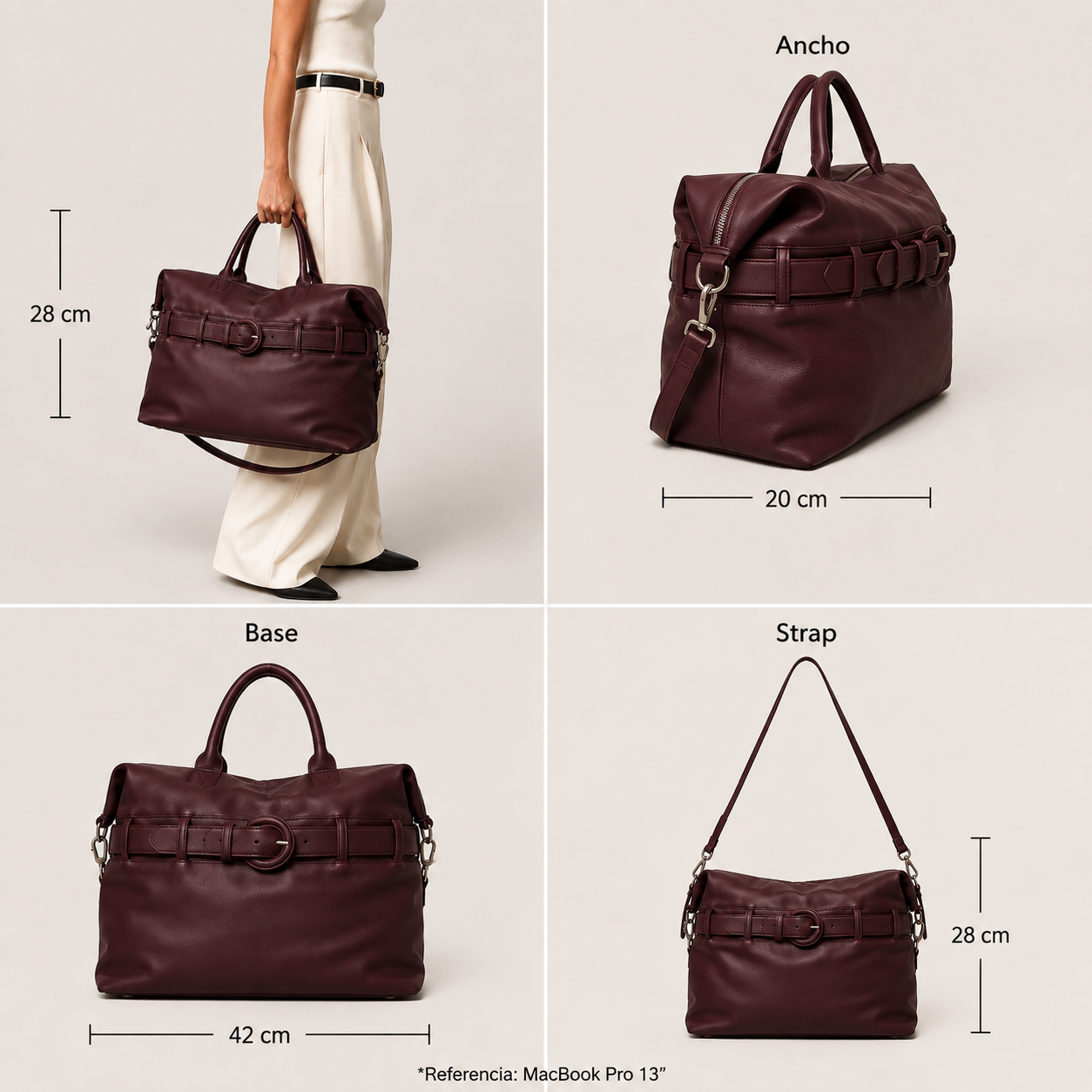 GIO travel bag vino tinto (PRE ORDER)