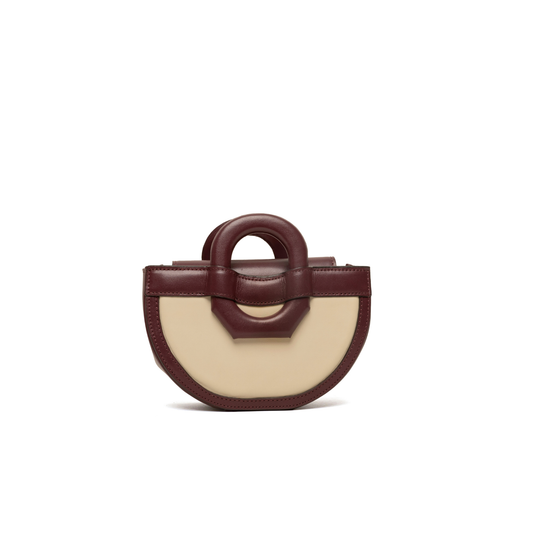 FIORI Small mare burgundy Hueso