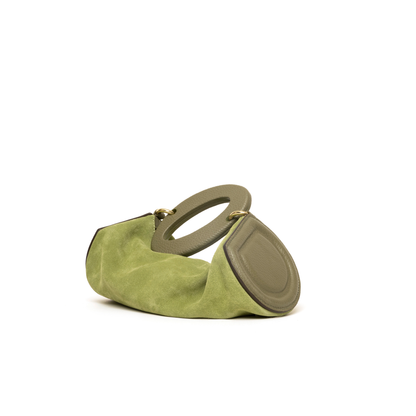 LETTI SMALL verde gamuza
