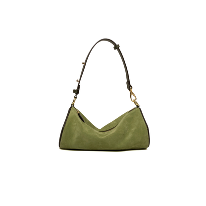 LETTI MEDIUM verde gamuza