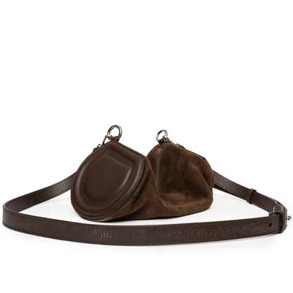 LETTI MEDIUM chocolate gamuza