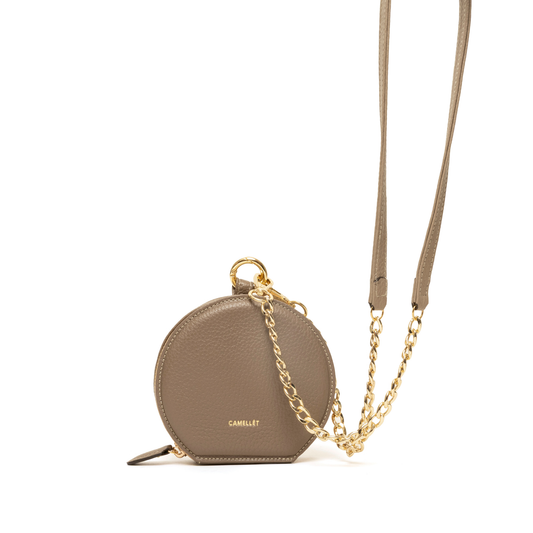 SCOOP LARGE Taupe corrugado