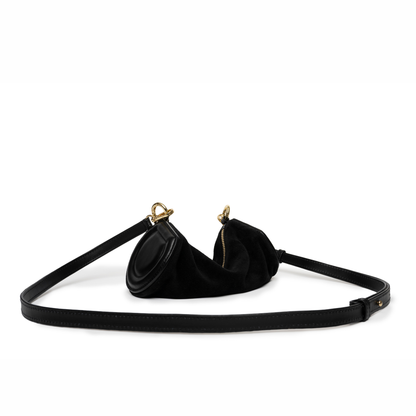 LETTI MINI negro gamuza