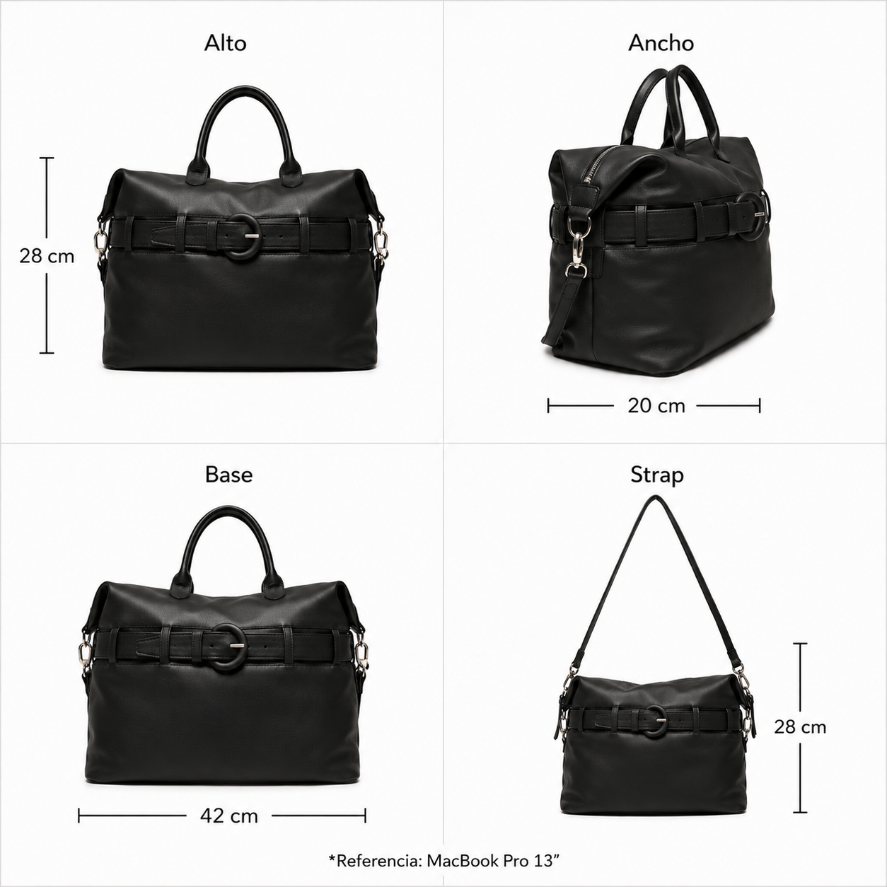 GIO travel bag negro (PRE ORDER)