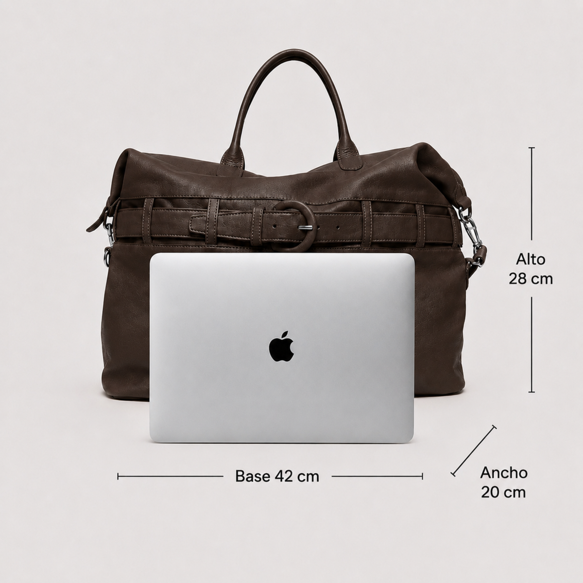 GIO travel bag chocolate
